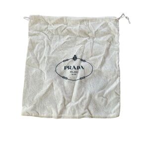 Prada cloth dust bag